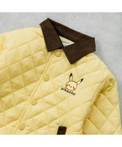 コート アウター monpoke モンポケ キルティングジャケット ピカチュウ