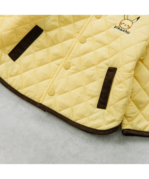 コート アウター monpoke モンポケ キルティングジャケット ピカチュウ
