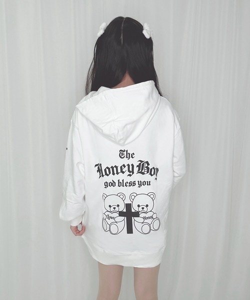 Honey Cinnamon（ハニーシナモン） ジップアップパーカー FREE