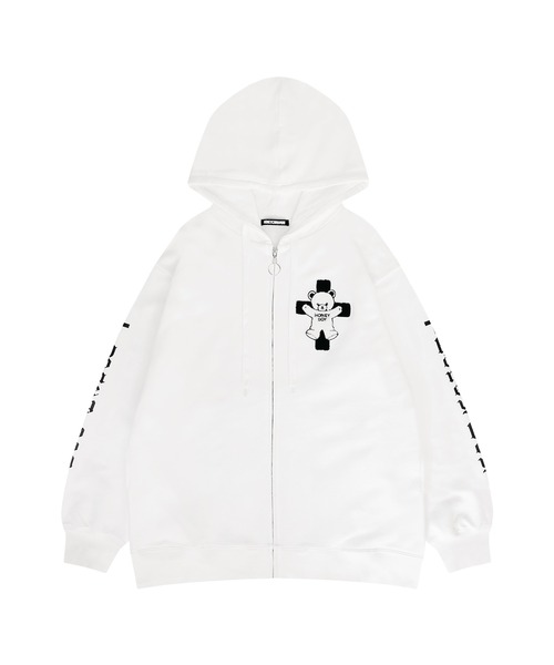 Honey Cinnamon（ハニーシナモン） ジップアップパーカー FREE