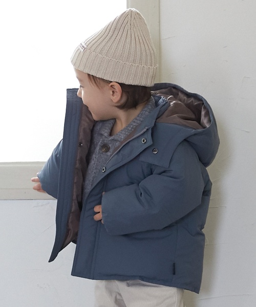 petit main ダウン アウター 「リンク/撥水加工」モンスターダウン