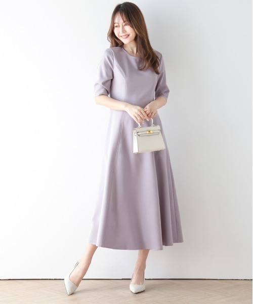 「SUGAR BISKET」 「La-gemme」半袖ワンピース M ネイビー レディース_画像2