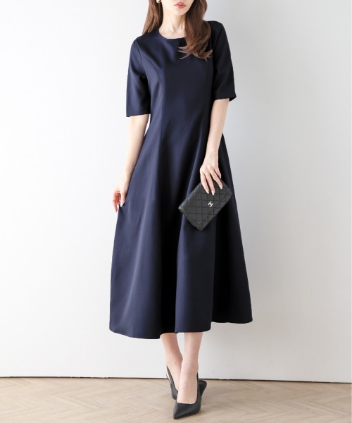 「SUGAR BISKET」 「La-gemme」半袖ワンピース M ネイビー レディース_画像6