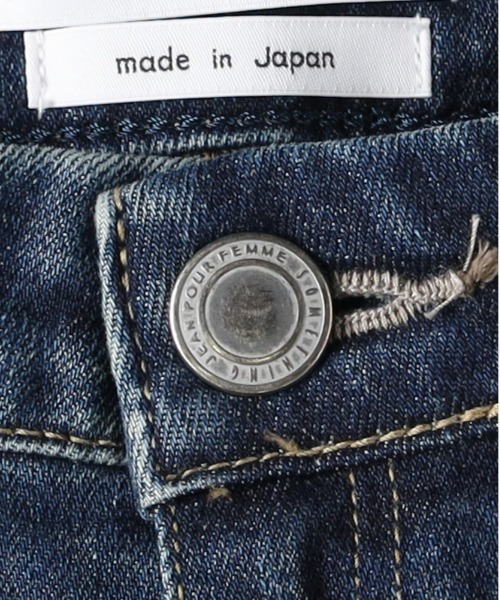 「SOMETHING」 デニムパンツ 31inch ダークインディゴブルー レディース_画像5