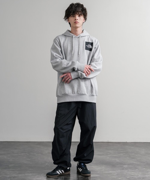 ノースフェイス THE NORTH FACE パーカー メンズ ブラック 0A55UVFN4 FINE HOODIE スウェット THE NORTH FACE（ザ ノースフェイス） パーカー FINE HOODIE/裏起毛