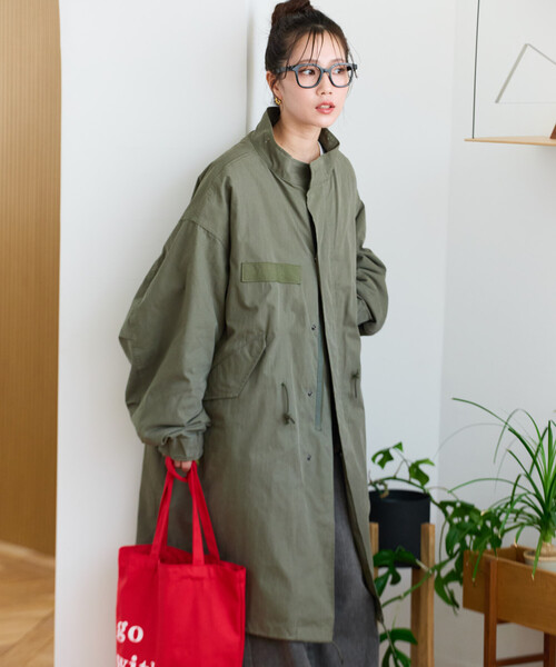 FREAK'S STORE（フリークスストア） モッズコート フリ- オリーブ