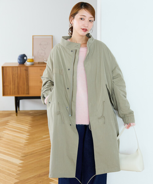 FREAK'S STORE（フリークスストア） モッズコート フリ- オリーブ