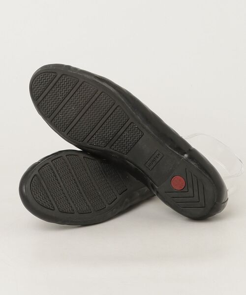 「HUNTER」 フラットパンプス UK4 ブラック レディース_画像3