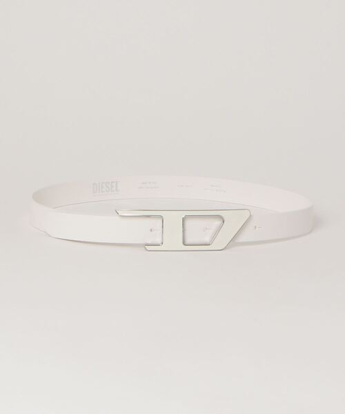 DIESEL（ディーゼル） ベルト 70 ホワイト レディース : ZOZOTOWN
