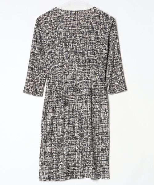 「COUP DE CHANCE」 7分袖ワンピース 36 ブラック レディース_画像2