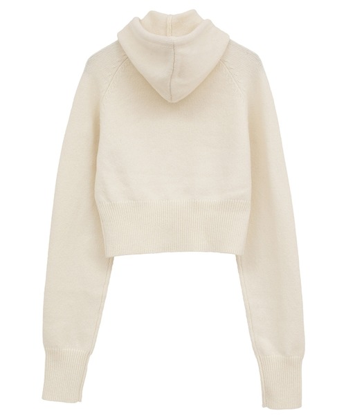 トップス CLANE SHORT KNIT HOODIE CLANE（クラネ） ニット セーター 「CLANE/クラネ」SHORT KNIT HOODIE