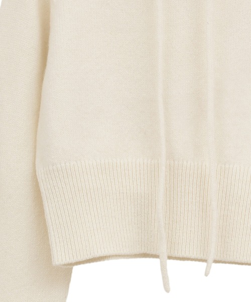 トップス CLANE SHORT KNIT HOODIE CLANE（クラネ） ニット セーター 「CLANE/クラネ」SHORT KNIT HOODIE