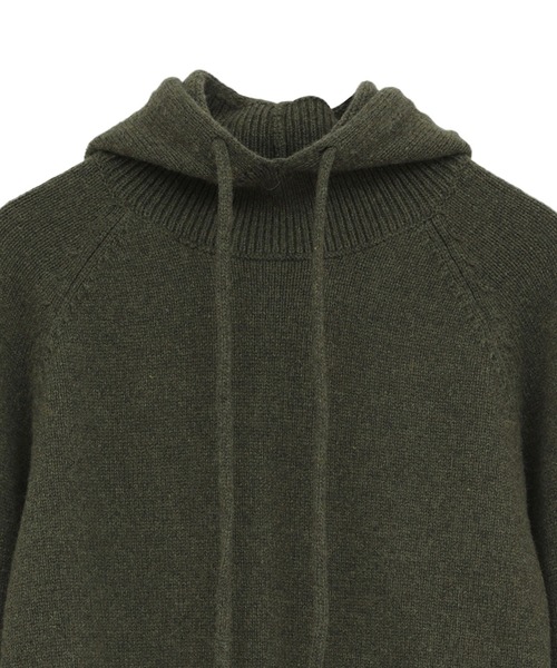 CLANE（クラネ） ニット セーター 「CLANE/クラネ」SHORT KNIT HOODIE