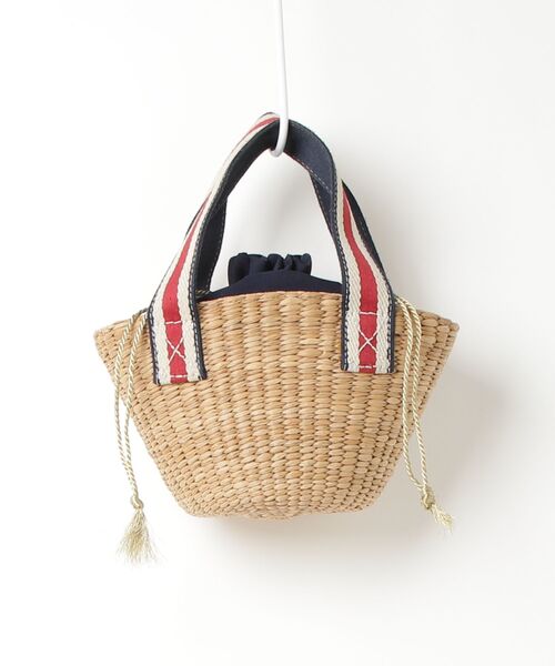 「cal」 かごバッグ - ベージュ レディース_画像2