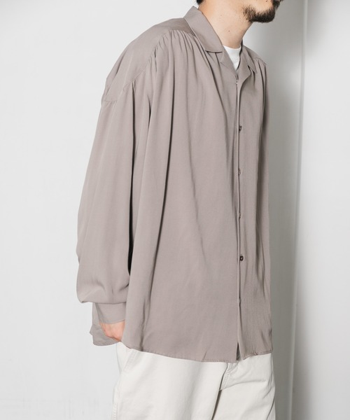 「AMERICAN RAG CIE」 長袖シャツ MEDIUM グリーン メンズ_画像5