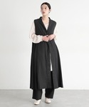 ベスト ジレ 「natural by clip...の詳細画像1
