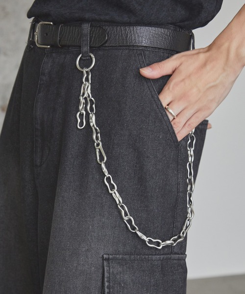 「Spielio」 ウォレットチェーン FREE シルバー メンズ_画像2