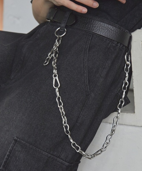 「Spielio」 ウォレットチェーン FREE シルバー メンズ_画像6