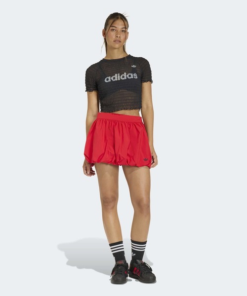 adidas（アディダス） adidas tシャツ 半袖 スモックド カリ ティー