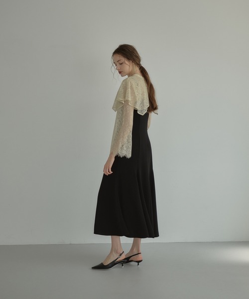 ANDRESD コンビワンピース M チャコール レディース : ZOZOTOWN Yahoo