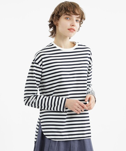 [MACKINTOSH PHILOSOPHY] трикотажный джемпер с длинным рукавом 38 белый женский 