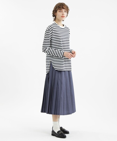 [MACKINTOSH PHILOSOPHY] трикотажный джемпер с длинным рукавом 38 белый женский 