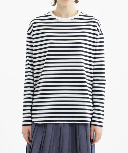 [MACKINTOSH PHILOSOPHY] трикотажный джемпер с длинным рукавом 38 белый женский 