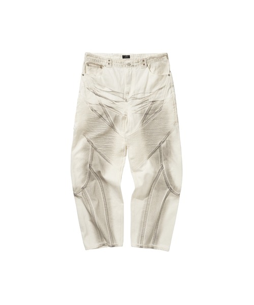 「LIBERE」 デニムパンツ LARGE ブラック メンズ_画像2