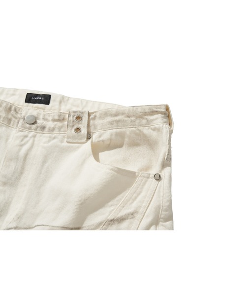 「LIBERE」 デニムパンツ LARGE ブラック メンズ_画像5