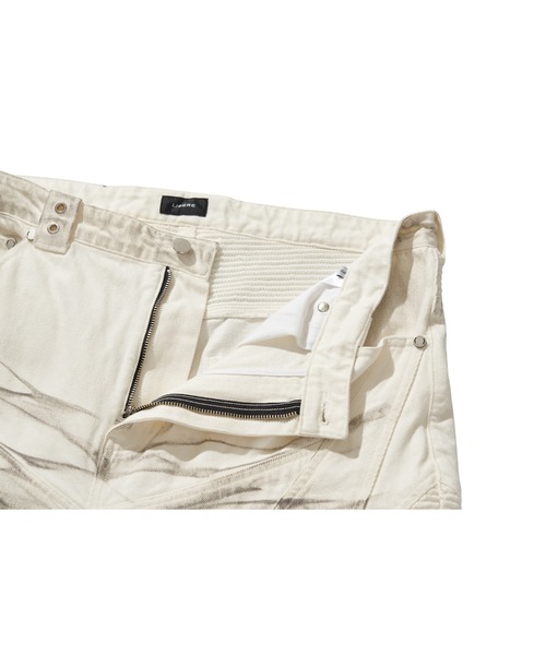 「LIBERE」 デニムパンツ LARGE ブラック メンズ_画像6