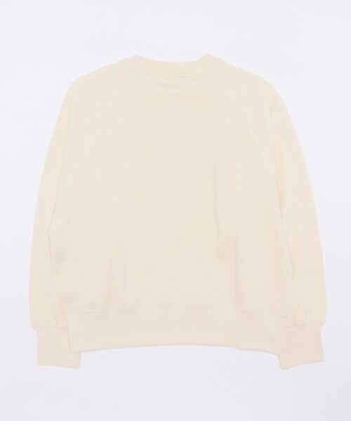 「Champion」 スウェットカットソー L ホワイト レディース_画像4