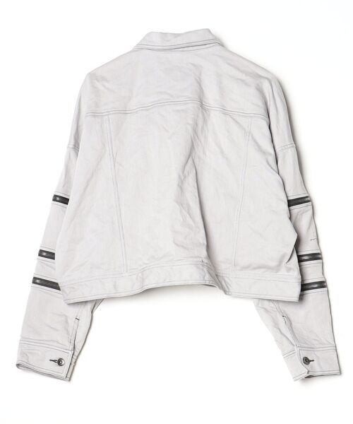 「SHAREEF」 デニムジャケット 2 グレー メンズ_画像2