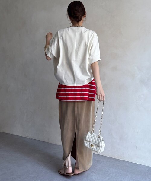 tシャツ AMIENESロゴTEE レディースの画像
