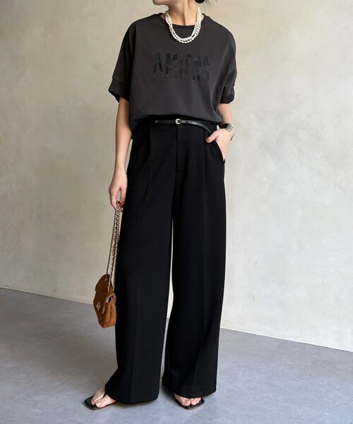 tシャツ AMIENESロゴTEE レディースの画像
