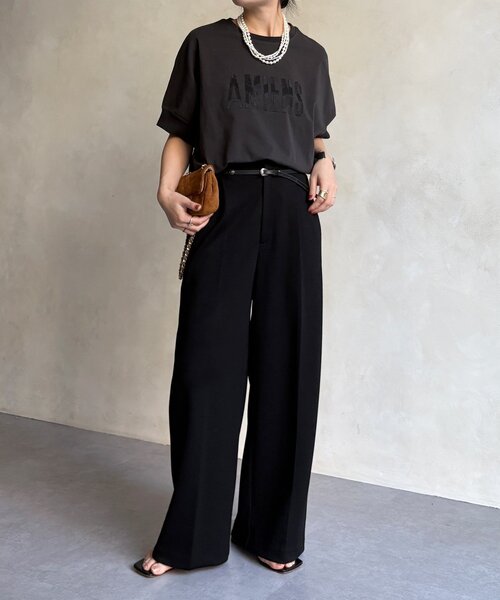 tシャツ AMIENESロゴTEE レディースの画像