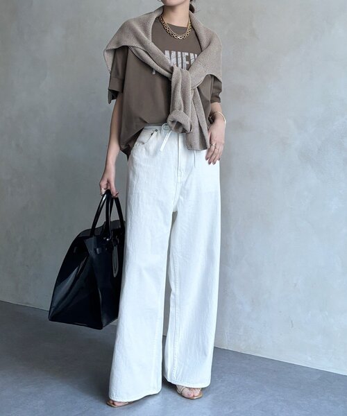 tシャツ AMIENESロゴTEE レディースの画像