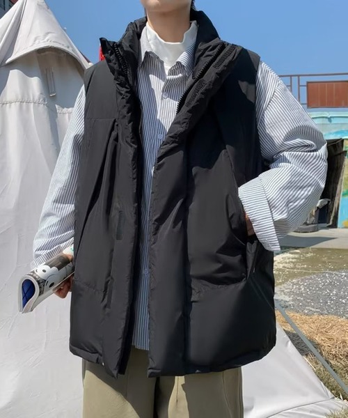 「MAISON CLUB」 ベスト FREE ブラック メンズ_画像7