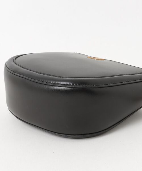 「BARCOS」 ワンポイントショルダーバッグ - ブラック レディース_画像3