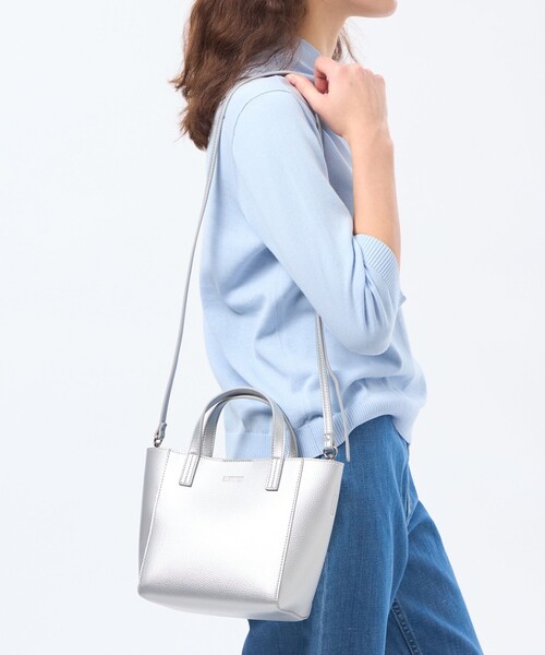 ハンドバッグ ミニショルダースクエアトート