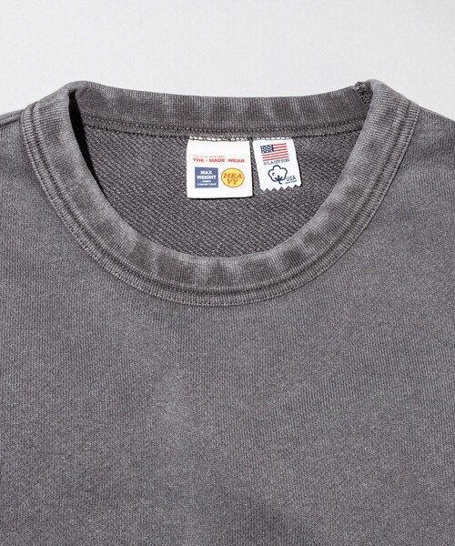 「FREAK'S STORE」 スウェットカットソー SMALL チャコールグレー メンズ_画像3