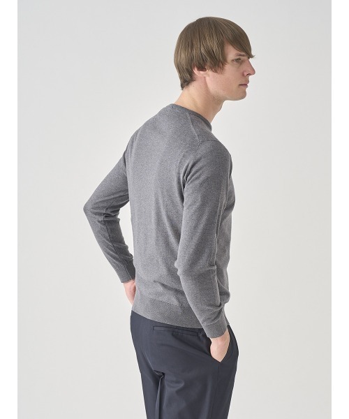 JOHN SMEDLEY（ジョンスメドレー） セーター ニット クルーネック長袖