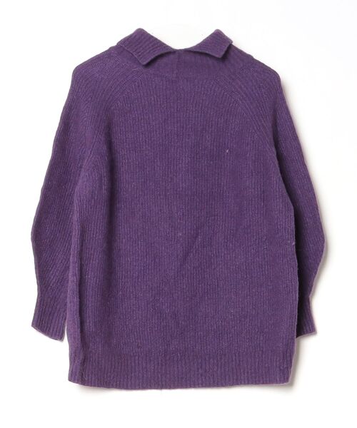 「Rouge vif」 長袖ニット - パープル レディース_画像2