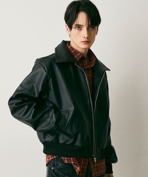 Shoowtime（ショウタイム） ブルゾン アウター Synthetic leather
