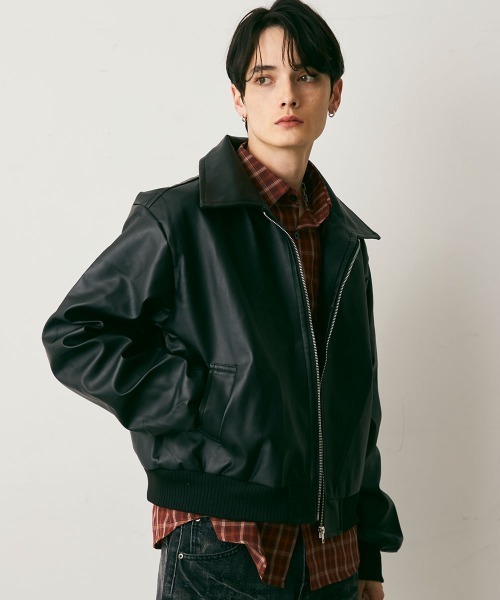 Shoowtime（ショウタイム） ブルゾン アウター Synthetic leather