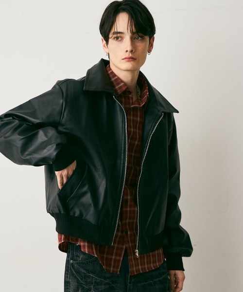 Shoowtime（ショウタイム） ブルゾン アウター Synthetic leather