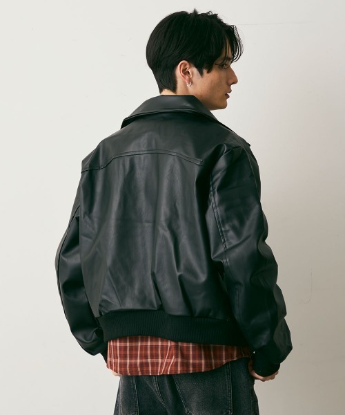Shoowtime（ショウタイム） ブルゾン アウター Synthetic leather