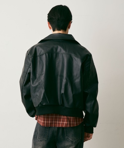 Shoowtime（ショウタイム） ブルゾン アウター Synthetic leather