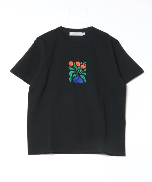 「rehacer」 半袖Tシャツ MEDIUM ブラック メンズ_画像8