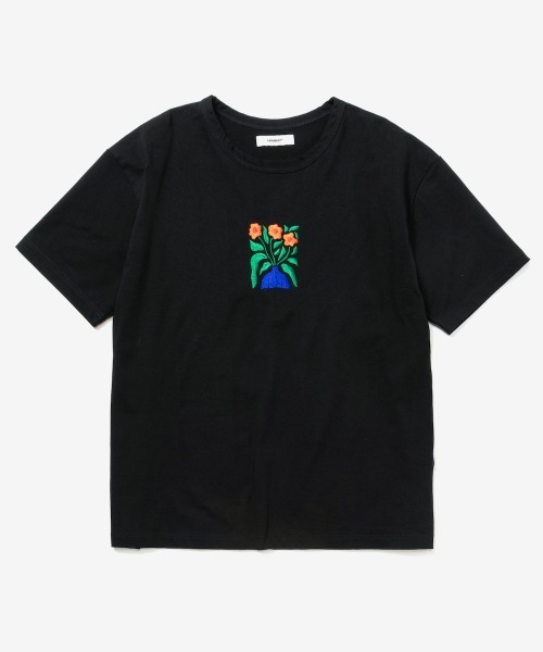 「rehacer」 半袖Tシャツ MEDIUM ブラック メンズ_画像9
