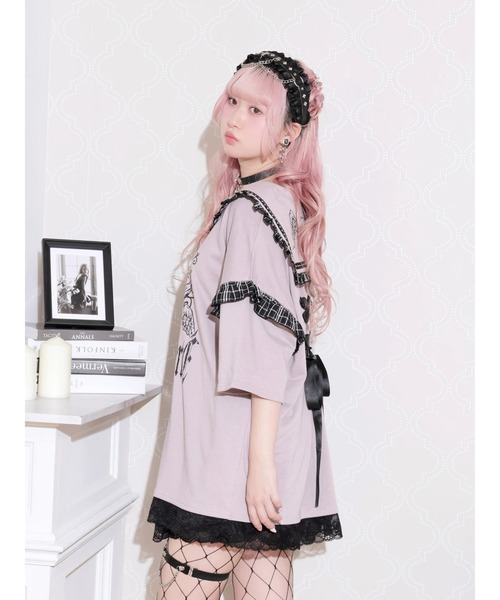NOEMIE（ノエミー） tシャツ 半袖 ゴシックバックスピンドルセーラー